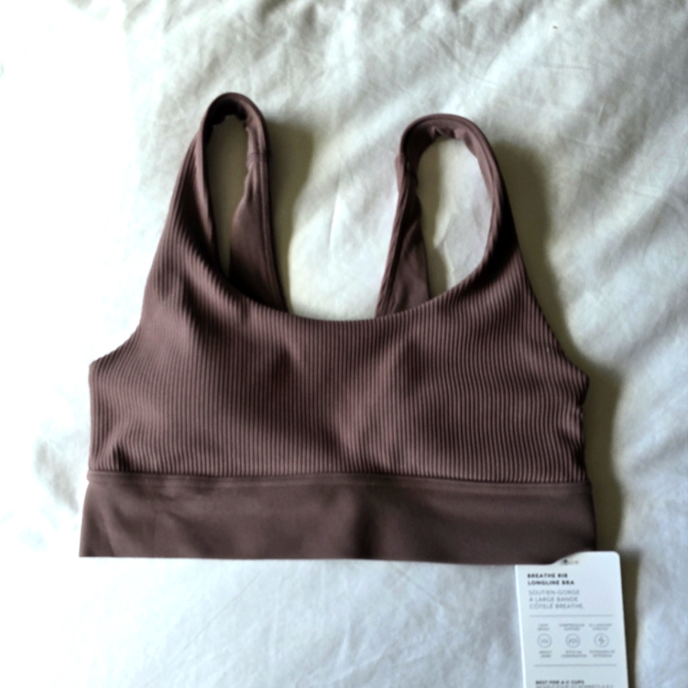 Athleta Brown/Taupe Sports Bra Intimates & Sleepwear